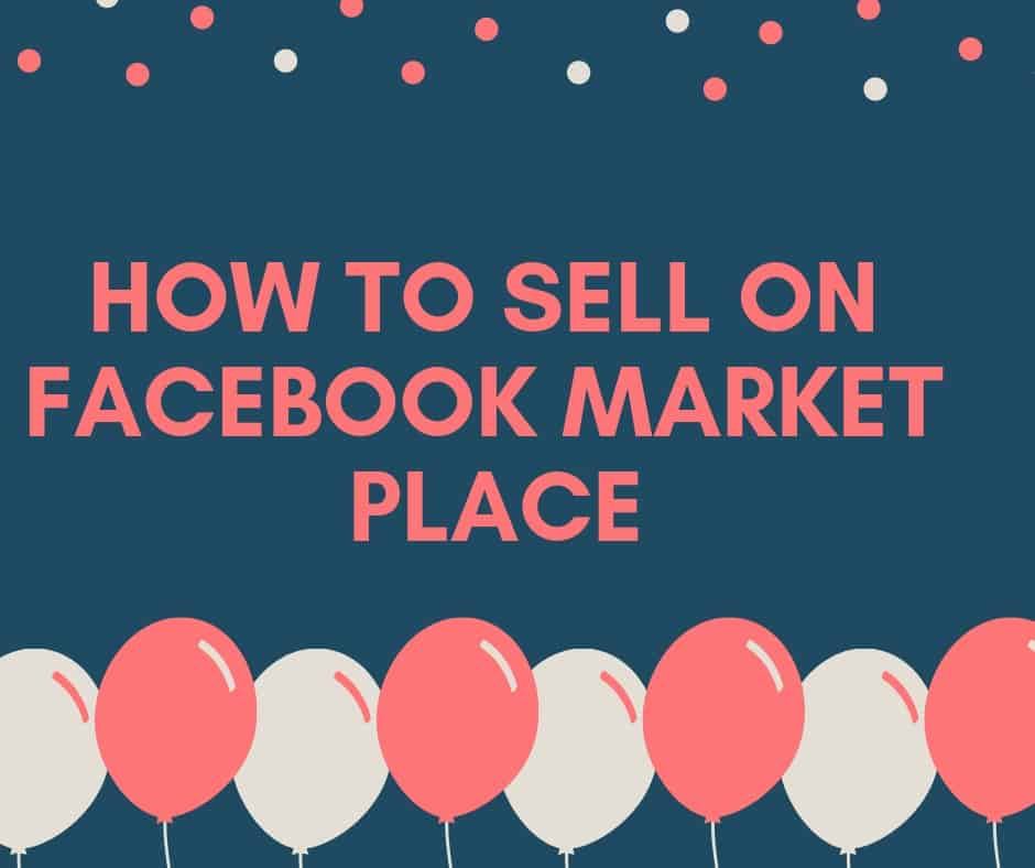 Selling Stuff on Facebook Marketplace How to Sell on Fb 🥰🦊