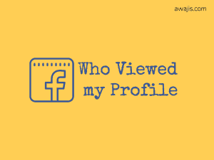 Visitors for online profile facebook How Do