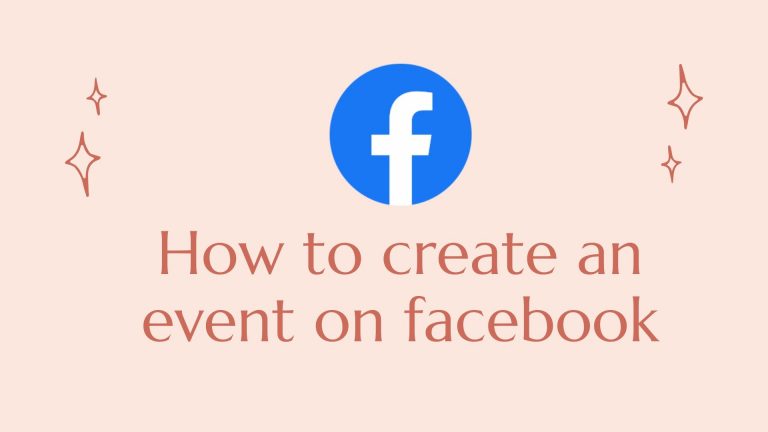 how to create an event for my facebook page