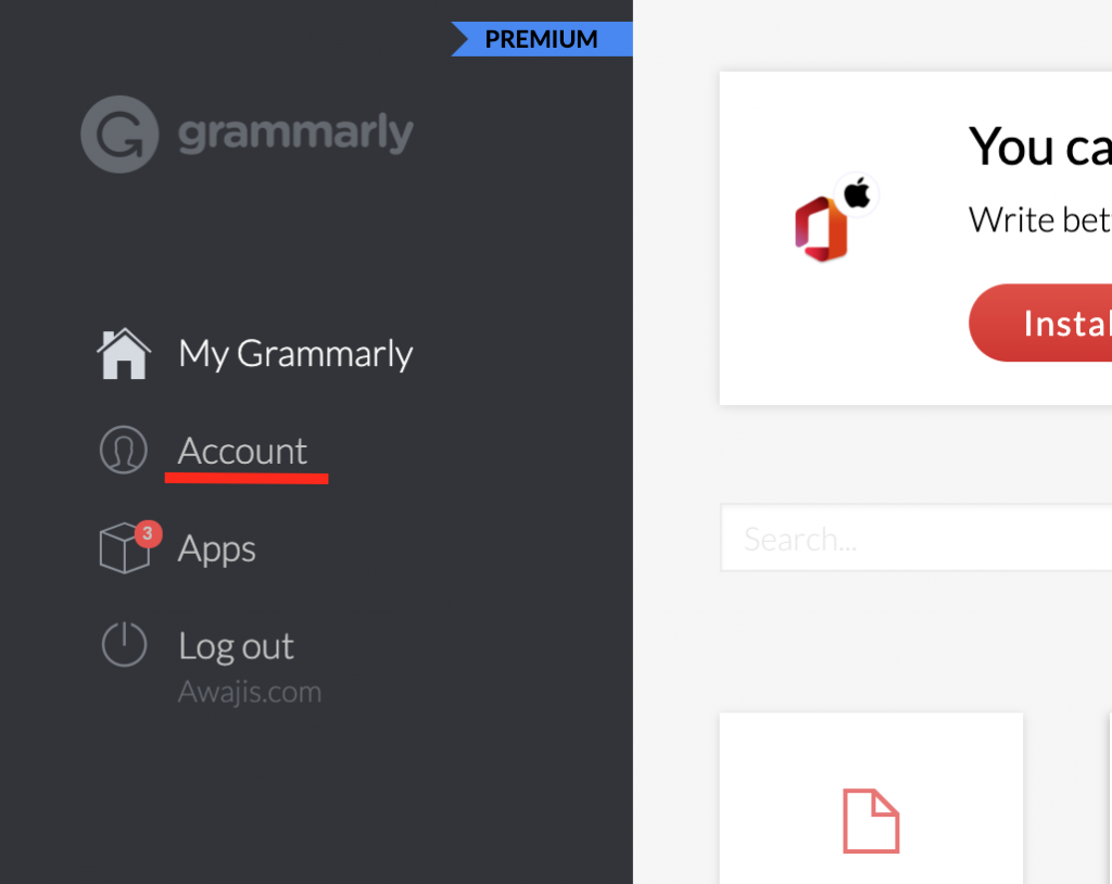 how to cancel grammarly