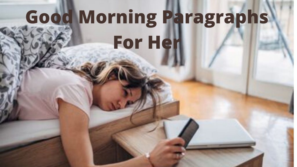 cute morning paragraphs for her