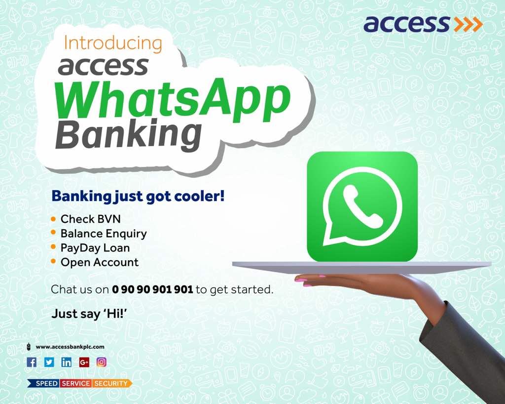 access bank whatsapp number ghana